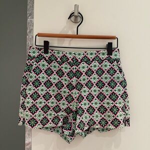 Boden Green and Pink Shorts